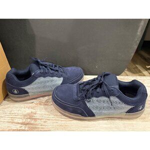 Volcom Mens Navy Blue Workwear Slip-Resistant Shoes Size 10W